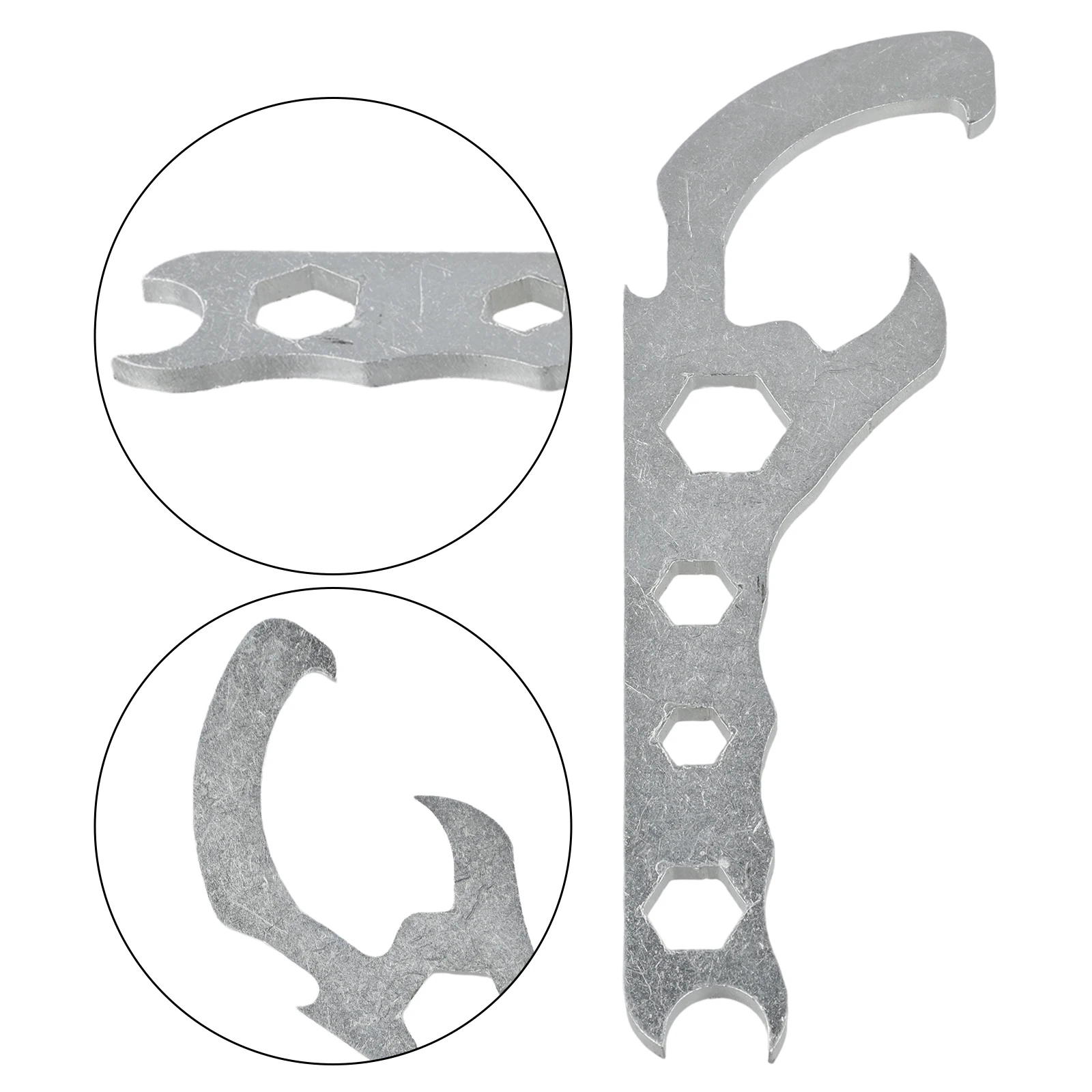 Aluminum Alloy Tool Container Opening Tool Frequent Use Durability Lightweight Material Multi Functional Tool For Buckets