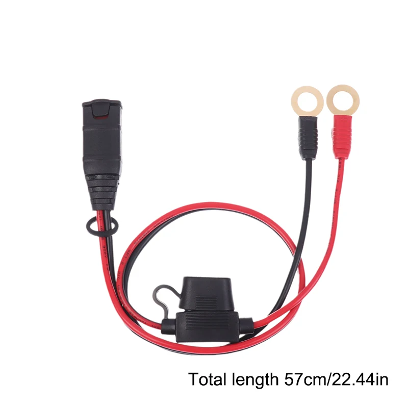 16AWG Wires Harness With X-Connect M10 Eyelet Terminals For Battery Charger Battery Tender Leads Battery Tender