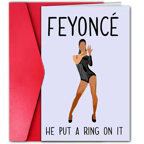 1pc, Wedding Engagement Congratulations Card, Wedding Card, Wedding Gift, Engaged Card, Funny Wedding Card, Bride Card.