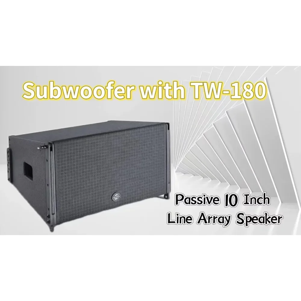 

Active Audio Line Array Speakers Sound System with Powered Subwoofer Build in Amplifier Module for Outdoor Live Music Party