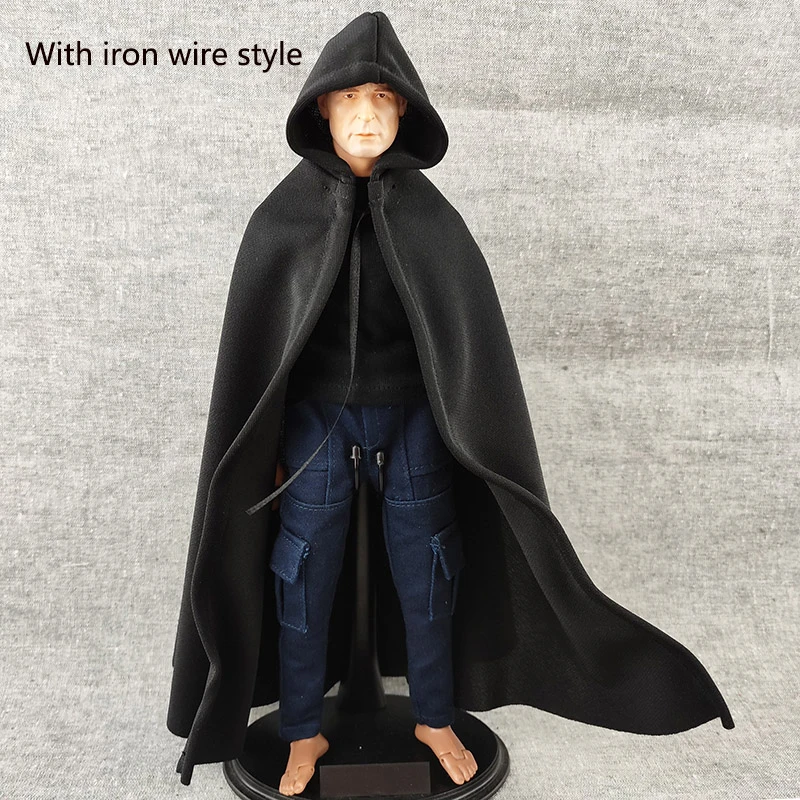 1/6 Scale Male Female Soldier Accessories Multiple Colors Male Cloak Hooded Cape Clothes for 12 Inches Action Figure BJD Doll