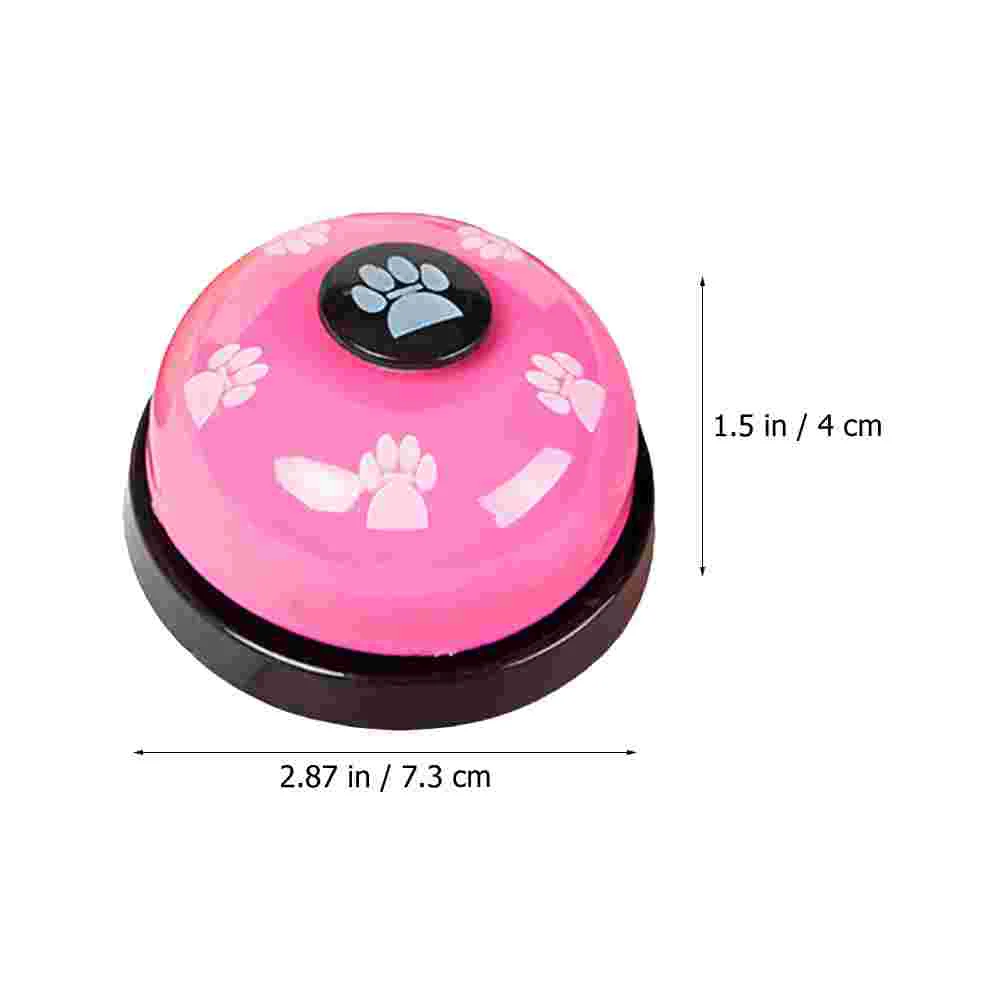 Pet Training Meal Bell Ring Pressing by Desk Work Creative Service Answer Practical for Bar