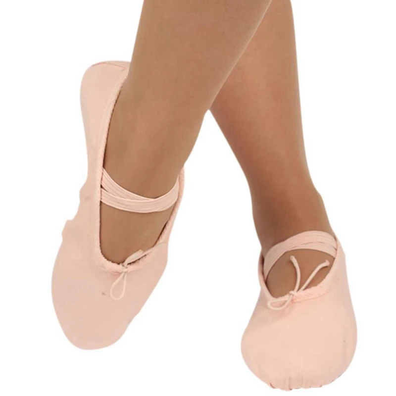 Girls Kids Dance Shoes Slippers High Quality Ballerina Practice Shoe For Ballet 5 color Ballet Dancer Black Size 22-44