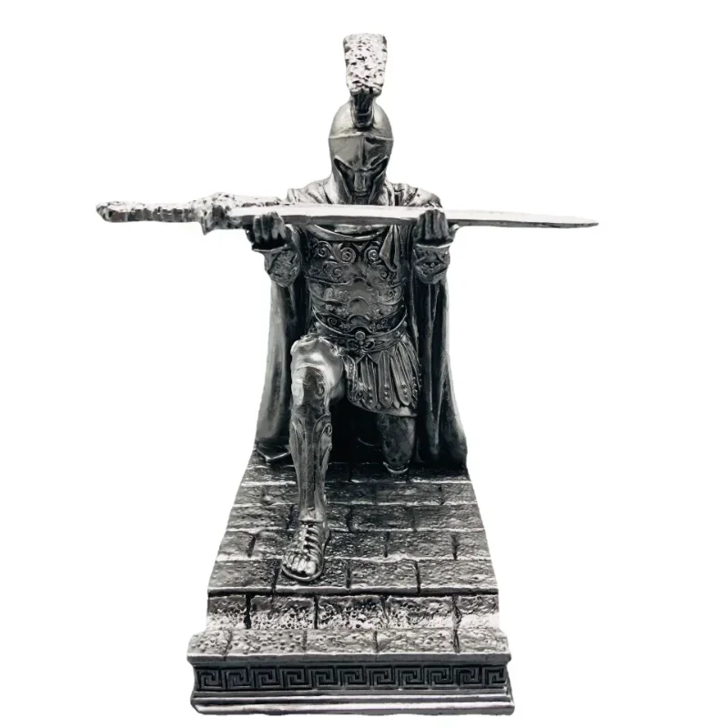 حامل قلم الفارس وحامل الهاتف الجندي التنفيذي، حامل قلم رصاص لملحقات المكتب، حامل القلم، منظم المكتب