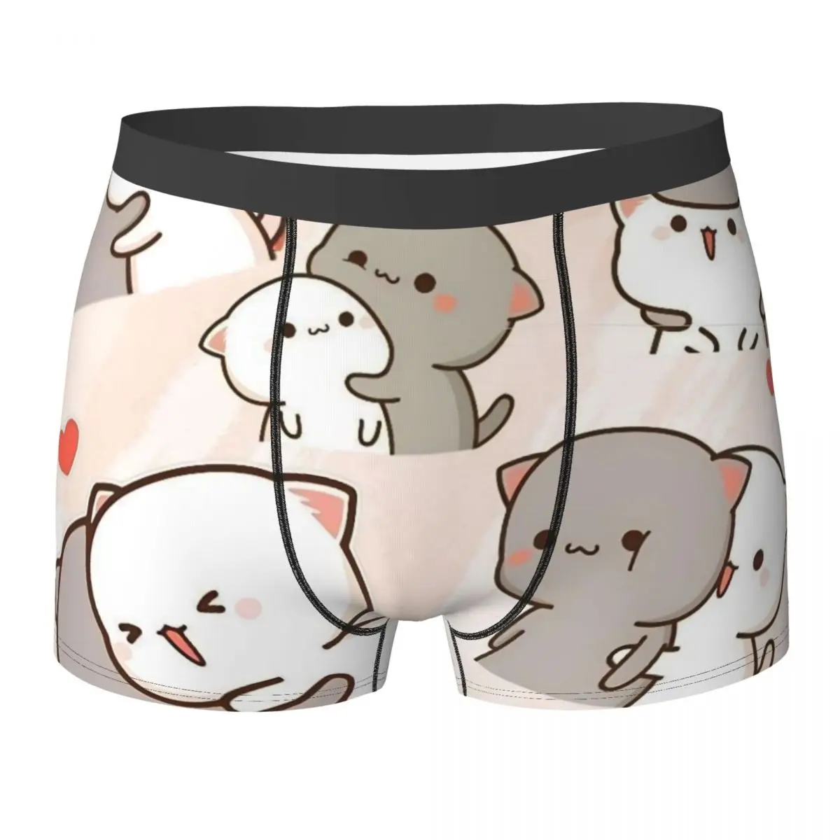 

Bubu Dudu Cute Cartoon Bear Character Underwear Kawaii Panda Panties Design Shorts Briefs 3D Pouch Man Plus Size Boxershorts