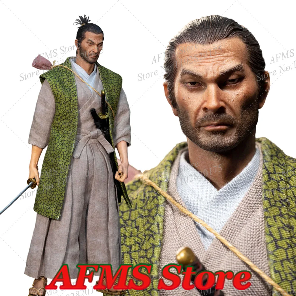 

ZGJKTOYS JK-005 1/6 Collectible Figure Japanese Ronin Ito Ichinosa Samurai Version Full Set 12'' Men Soldier Action Figure Model