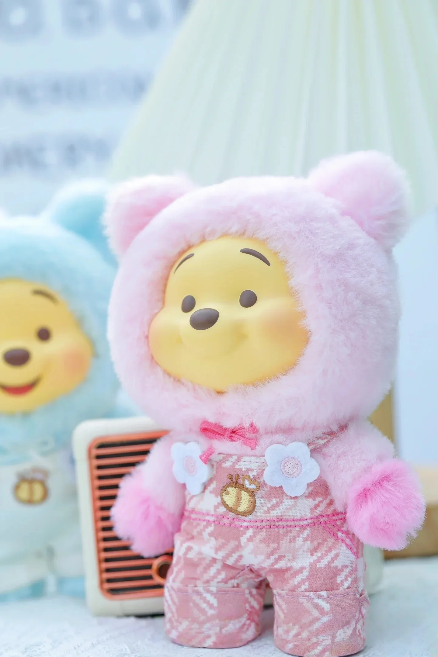 Nowa Miniso Disney Kubuś Puchatek Cukierkowa Seria Blind Box Śliczna Winylowa Zawieszka na Twarz Pupu Miś Lalka Modny Trend Zabawka Prezent dla Dzieci