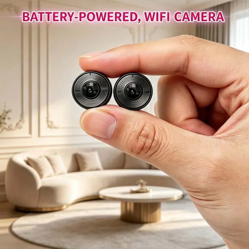 Wireless 360 Degree HD Mini Camera Monitor