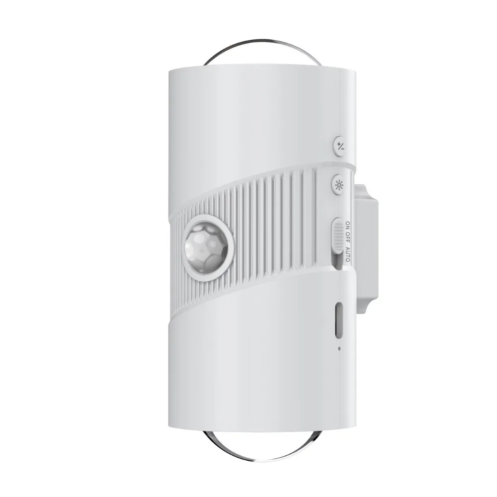 

Colorful Gradient Motion Sensor Night Light Magnetic Mounting Rechargeable LED Wall Light Human Body Induction 7 Colors Changing