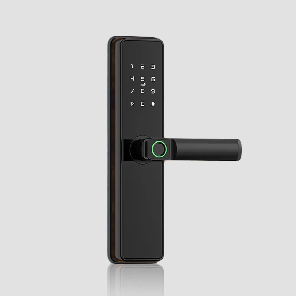 Smart lock WIFI application control fingerprint electronic digital touch screen keyboard code key smart door lock