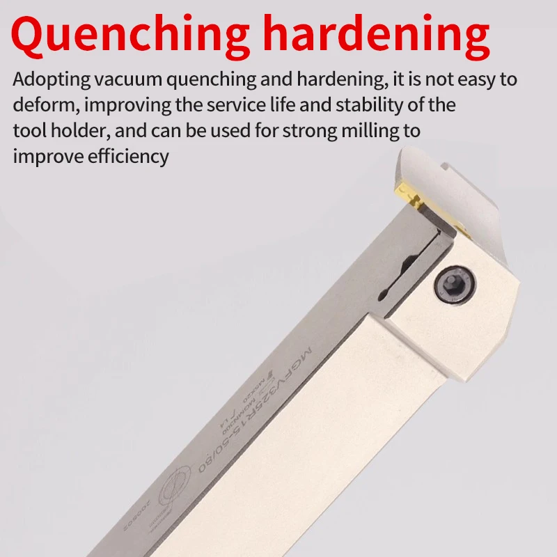 

MGFV225/325/425/520 CNC 7-shaped face grooving and cutting cutter bar Extended flat cutter holder