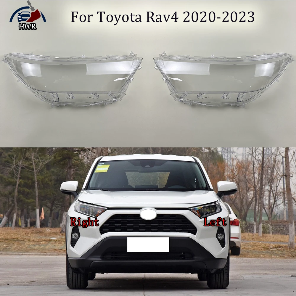 

Headlamp Lamp Shell Headlight Cover Transparent Lampshade Plexiglass Replace Original Lens For Toyota Rav4 2020 2021 2022 2023