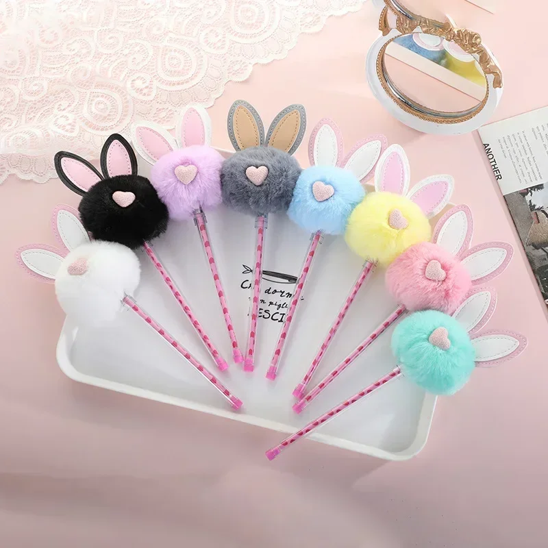 

16PCS New simple small and fresh cartoon neutral pen, smooth writing, edible signature pen, gift pen B