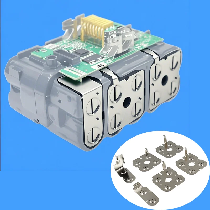 Nickel Sheet Lithium Battery Pack Electric Tool 18650 Li-ion Cell Connector BL1830 For Makita 18V Li-ion Battery Box LXT BL1860