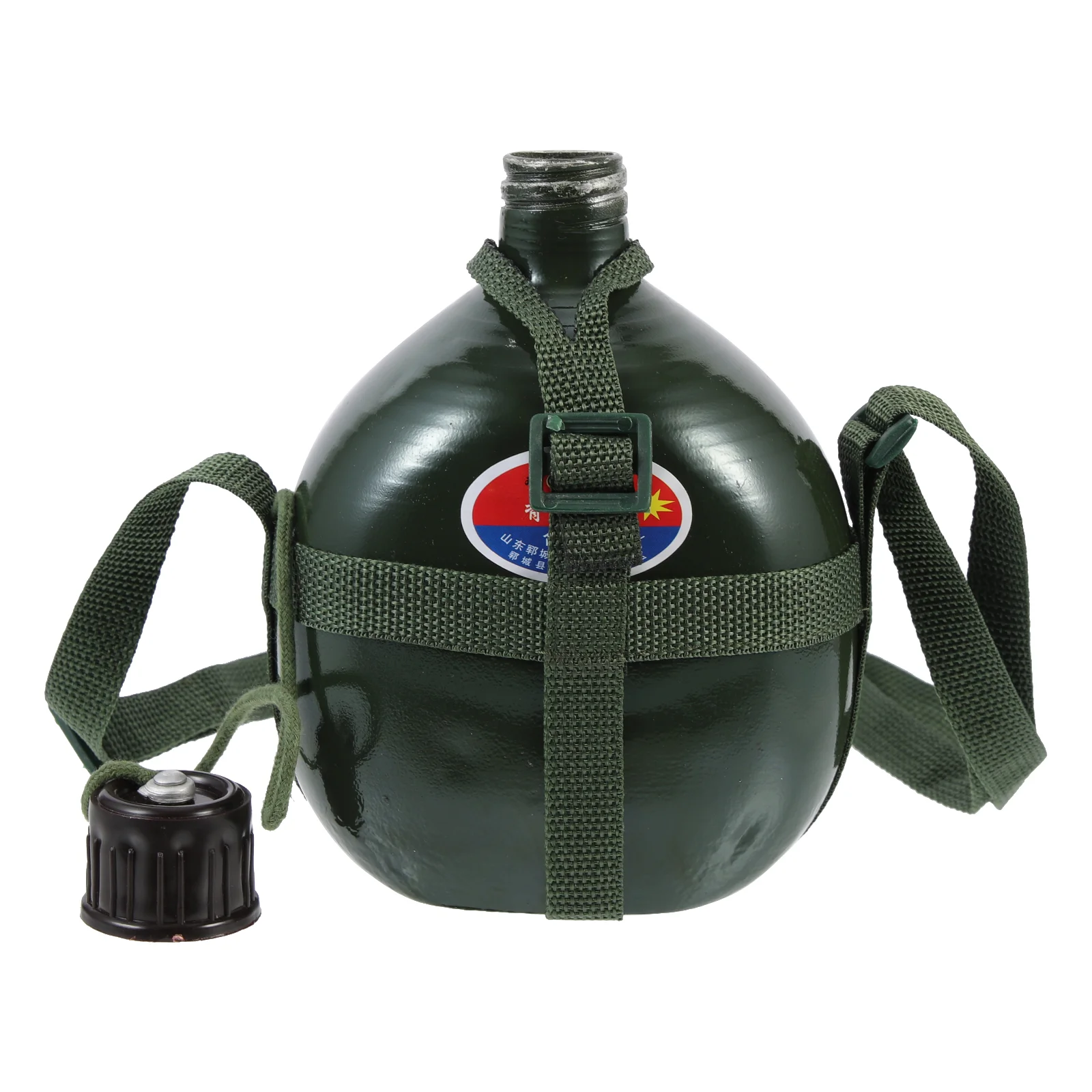 Water Glasses Outdoor Sports Bottle Supply Wear-resistant Training Nostalgia Army Green Travel Canteen