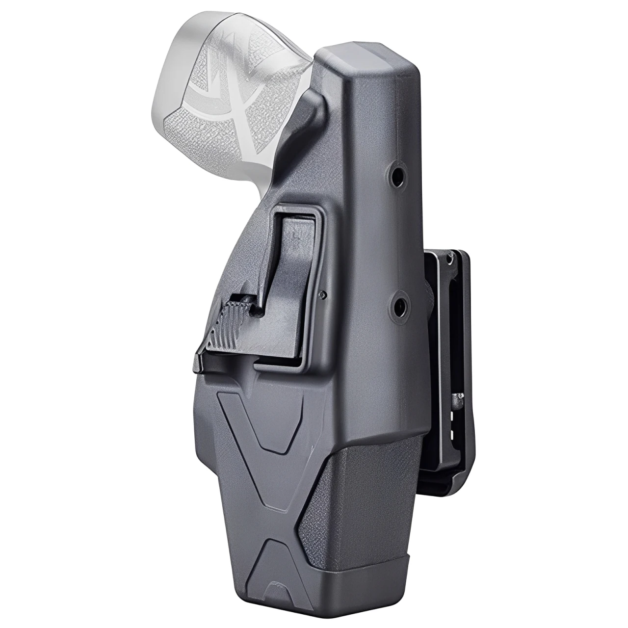 

Tactical Blackhawk Taser X26p And X1 Matte Black Injection-Molded Holster With Serpa Lock Probe Housing Trigger Right Hand Use