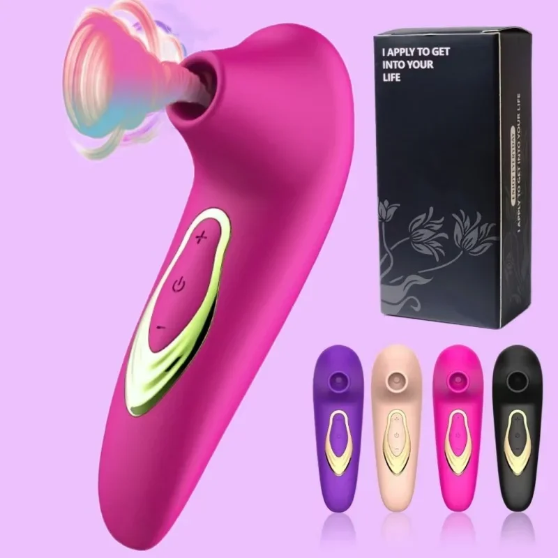 Powerful Automatic Clitoris Sucking Vibrator Vaginal Nipple Stimulator G Point Massager Female Masturbator Adult Products