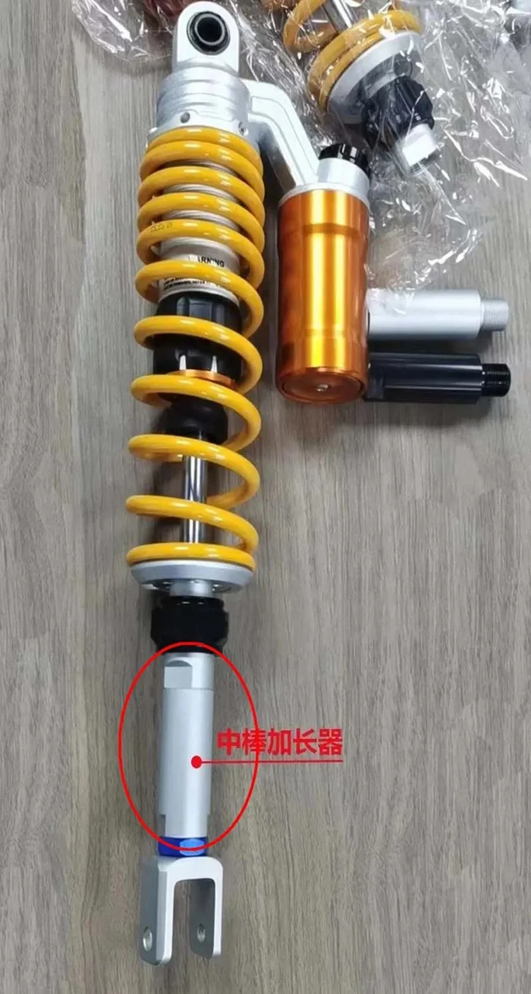 Imagem -05 - Motocicleta Rear Shock Absorber Extender Altura Aumentar Adaptador Riser para Moto Scooter Dirt Bike Damper Raise Fitting 1pc