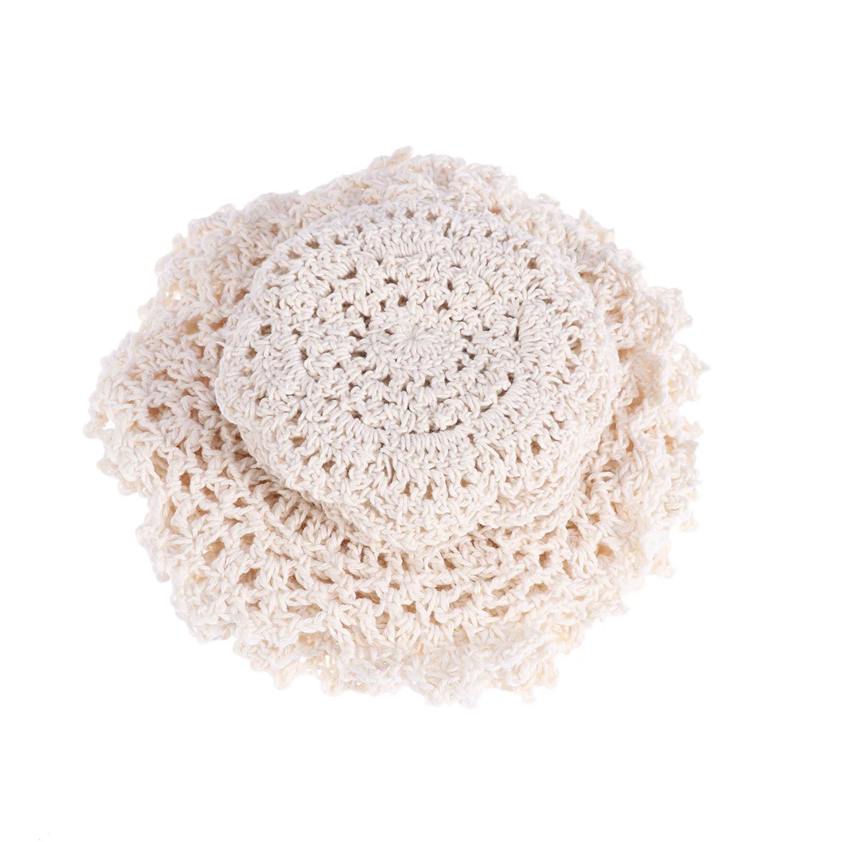 

10Pcs Crochet Lace Coaster Handmade Hollow Flower Pattern Anti-Slip Pad Table Decoration Drink Coaster