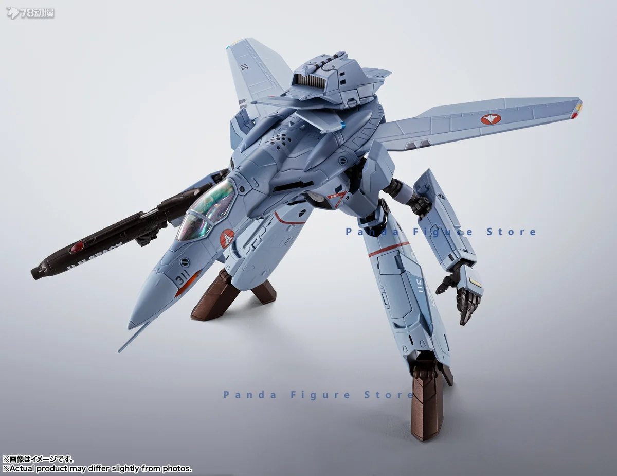 Bandai HI-METAL R VF-0A Phoenix (Kudo Shinki) + QF-2200D-B Ghost Gundam Action Figure Gunpla Toy Mecha Model Anime Gift Assembly