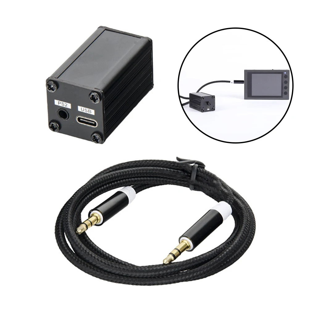 1PC Adapter For HAMCUBE PRO Version CW Pocket Elf Series PC Keyboard Practice Machine Enhanced Morse-Code Decoding Accuracy