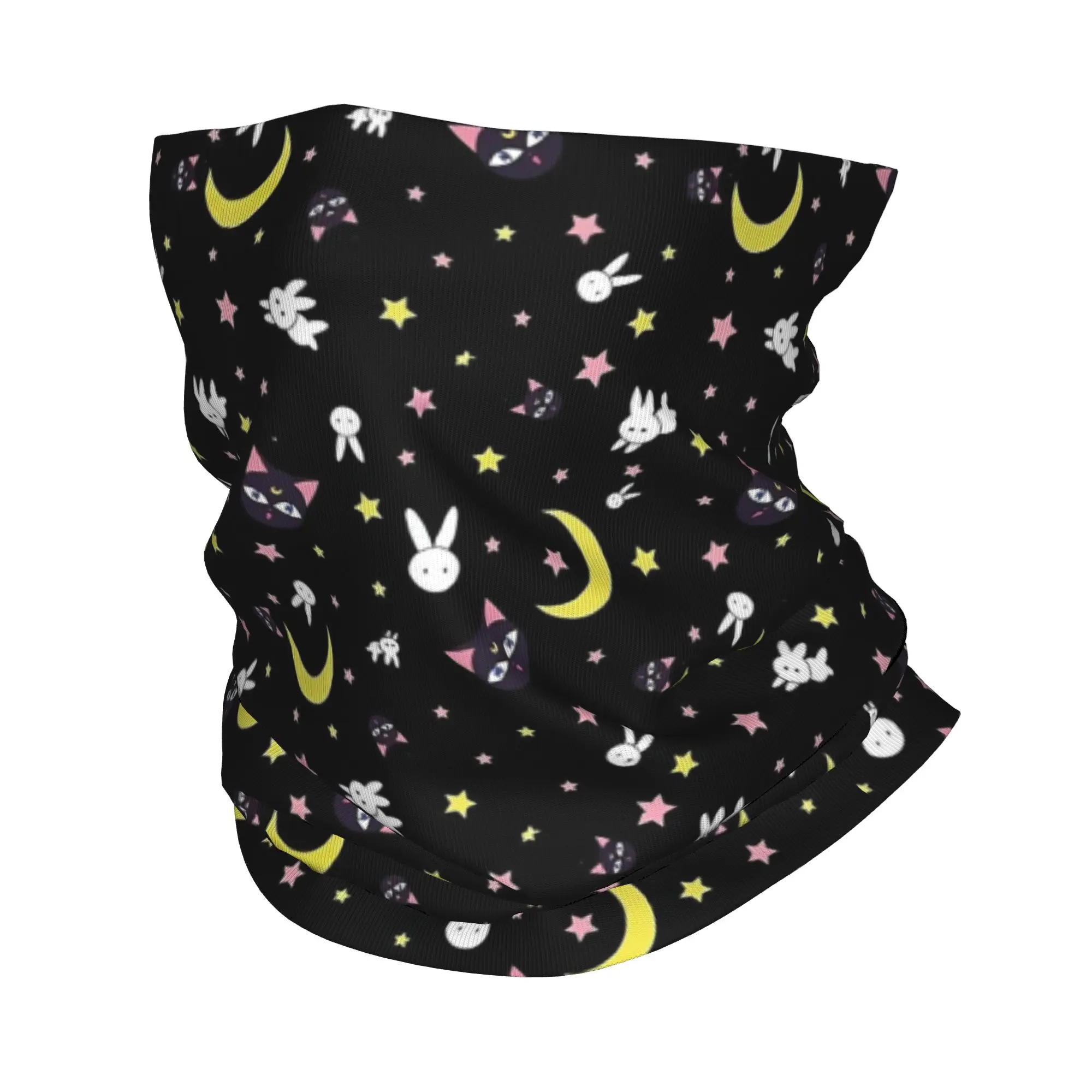 {designName Bandana Neck Gaiter Windproof Face Scarf Cover Women Men Anime Cartoon  Headwear Tube Balaclava