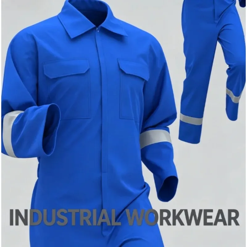 

2026 New Reinforced Jumpsuit Custom Coverall with Kneepad for Roadside Lightweight & Comfortable Ideal for Heavy Labor