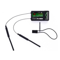 FS Flysky FS-iA6B Receiver 2.4G AFHDS 2A 6 Channels Support PWM PPM iBus Output For FS-i6 FS-i6X FS-i6S FS-i10 Transmitter Radio