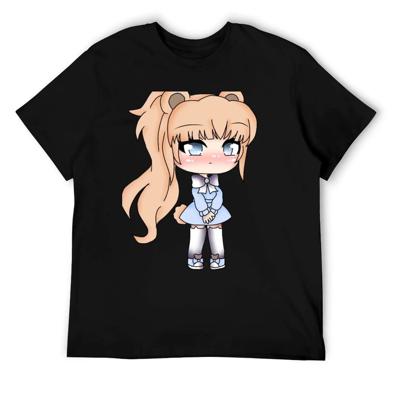 

Алиса красивая девушка, Gacha Life, футболка Gacza Club, хлопковая футболка, мужская футболка, роскошная футболка