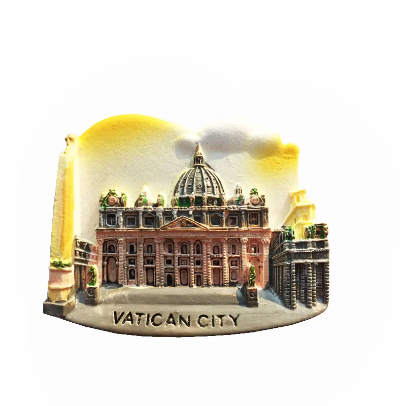 

Fridge magnet Vatican City design decoration refrigerator stickers tourist souvenir message stickers