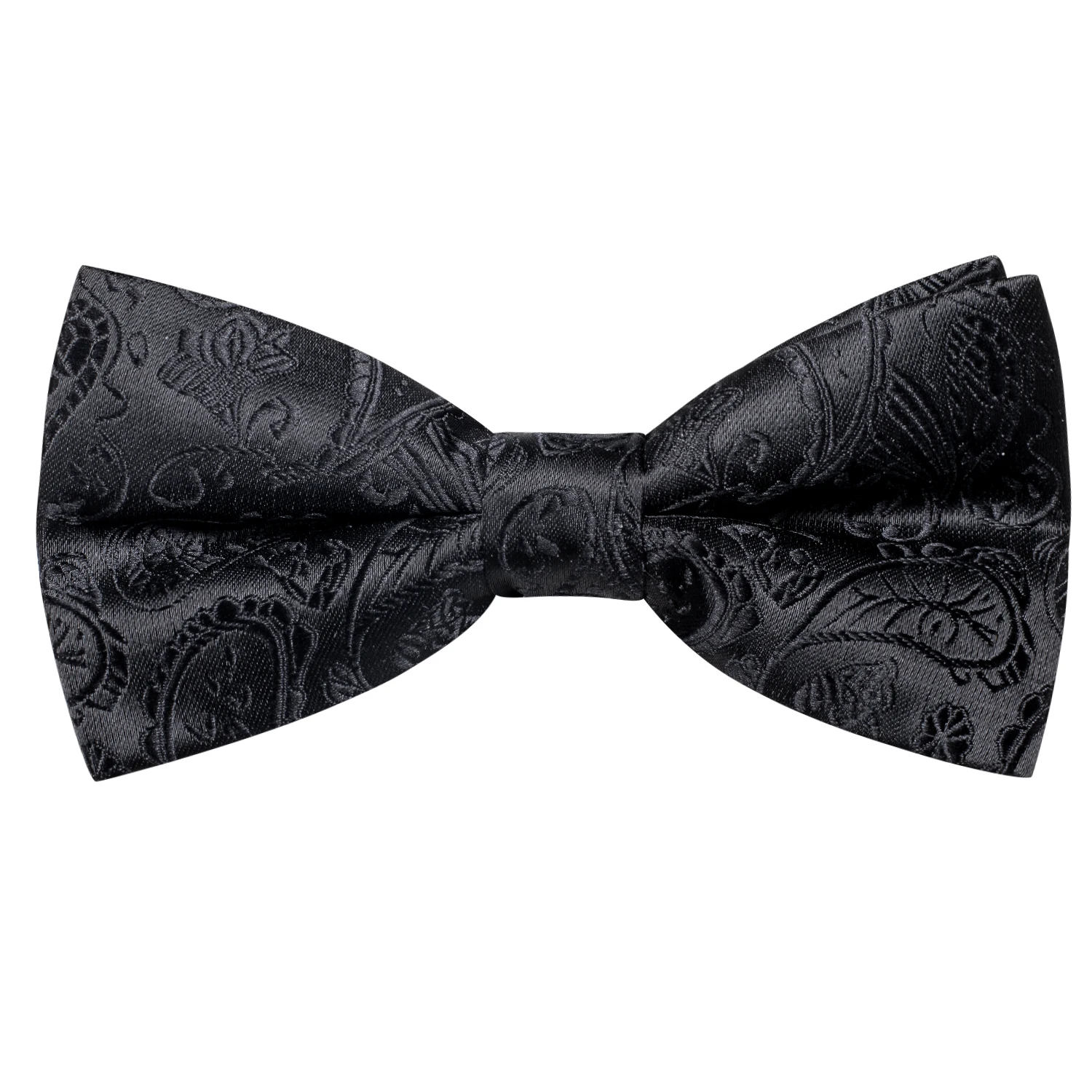 Hi-Tie Seide vor gebundene Herren Fliege Taschentuch Manschetten knöpfe Set Fliege Krawatte für männliche Jacquard solide Paisley Blumen Männer Hochzeit Geschäft