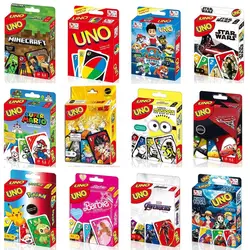 UNO FLIP! Pokemon Board Game Anime Cartoon Pikachu Figure Pattern Family Funny Entertainment uno Cards Games Christmas Gifts