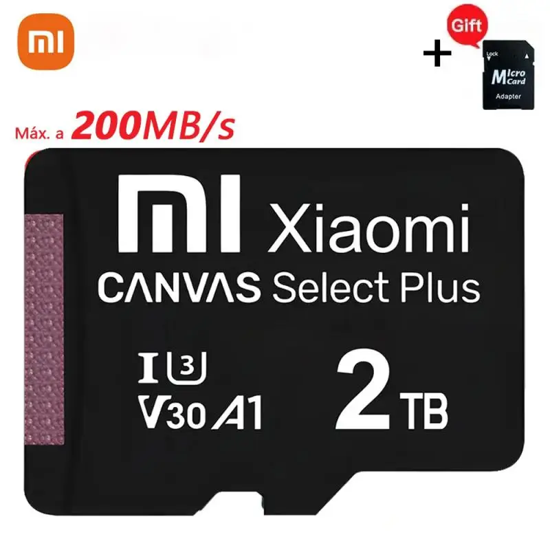 Originele Xiaomi Micro Sd Kaart 2Tb 1Tb 512Gb Hoge Snelheid Geheugenkaart 256Gb 128Gb Klasse Tf Kaart Voor Drone Apparatuur Audio Pc