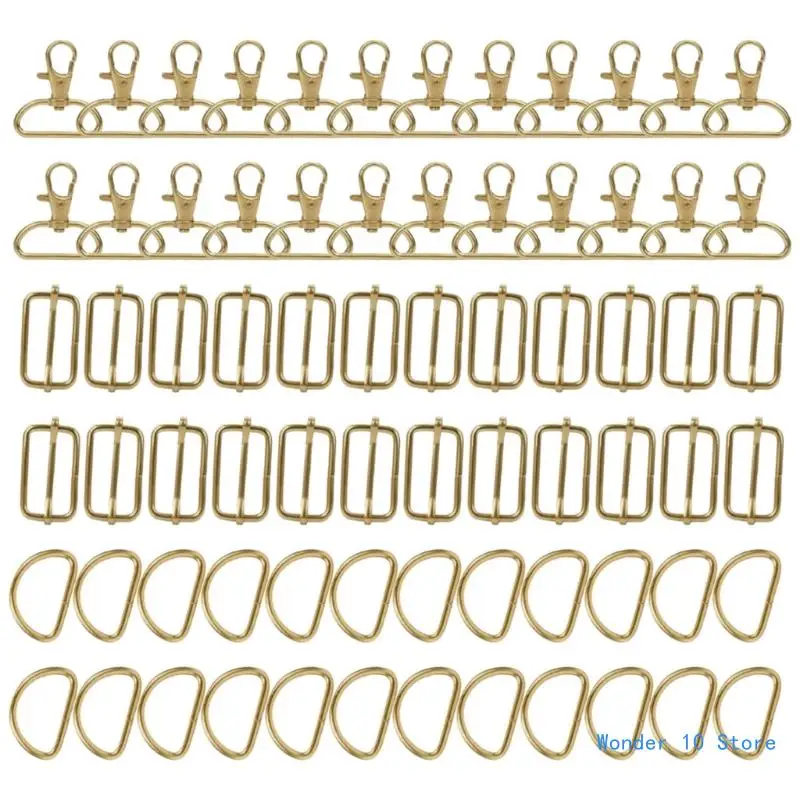 

72 Pcs 32mm Keychain Carabiner Swivels Carabiner Keychain D Rings Carabiner Hook