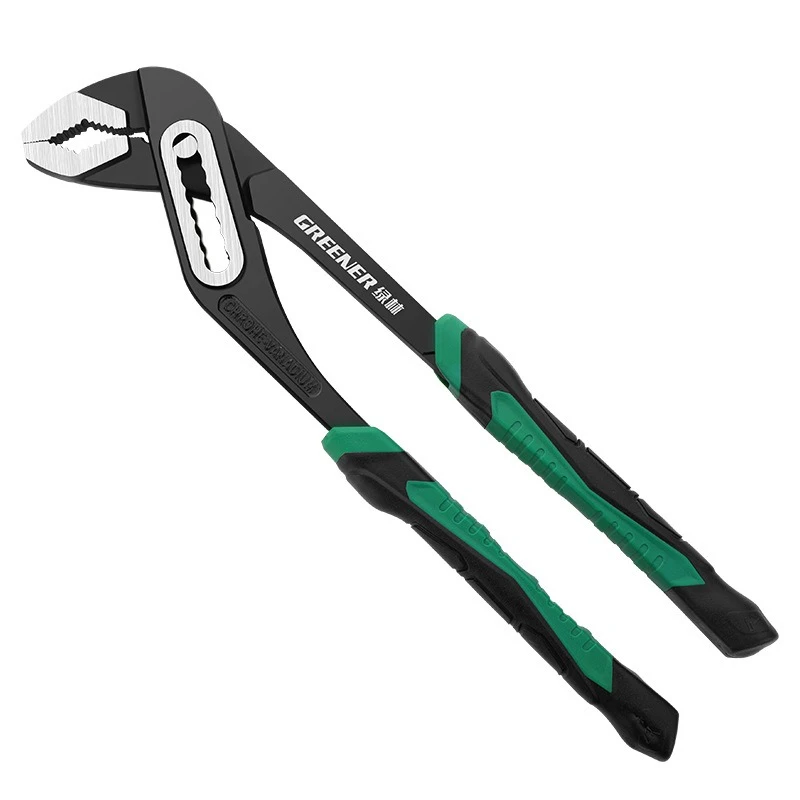Industrial Heavy Duty Water Pump Pliers Adjustable 7-Position Plumbing Wrench Tool for Home Repair