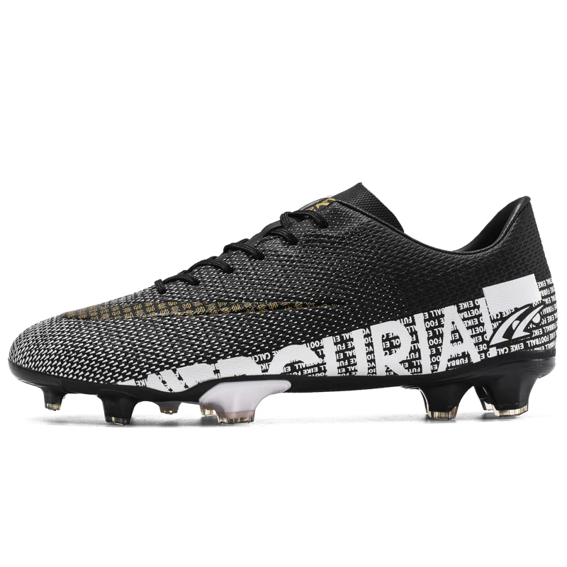 Men Professional Original Society Football Boot Artificial Grass Training Futsal Court Football Boot Kids Soccer Shoes for Child