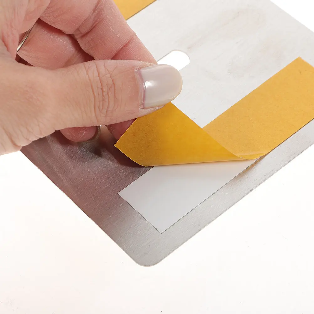 

Комплект из 4 ремонтных накладок для дверных замков, нержавеющая сталь, для усиления и заполнения зазоров в врезных замках