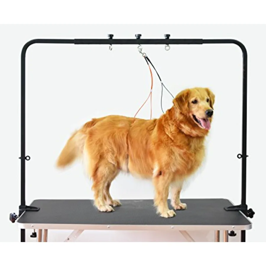 

Overhead pet Grooming arm/Bars with Clamps Ideal for Dog Bathing and Grooming