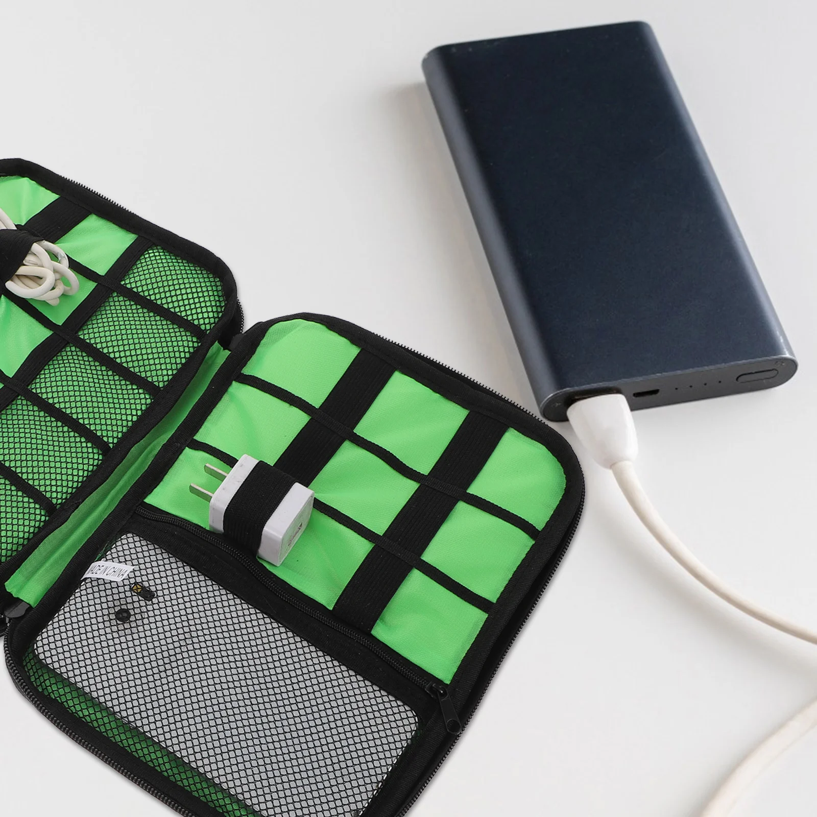 

Electronics Organizer Multifunction Breathable Waterproof Oxford Cloth Travel Cable USB Storage Case Durable Lightweight