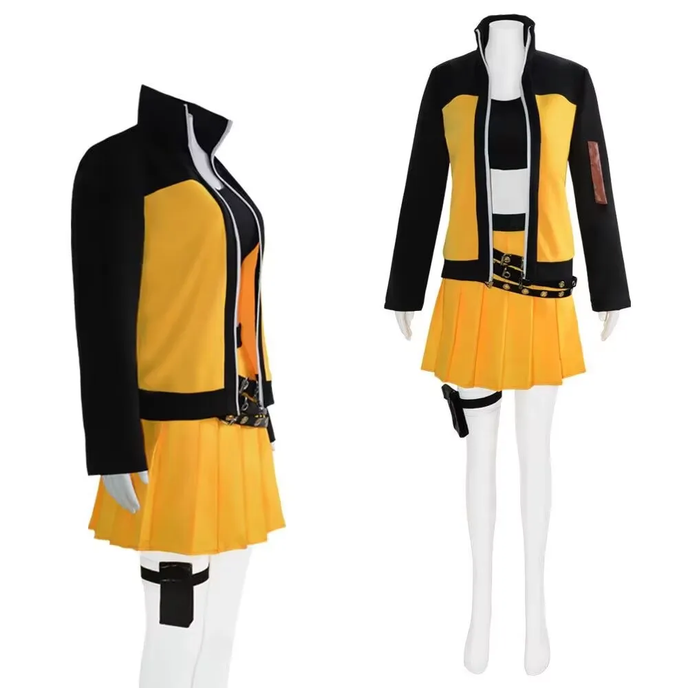 Anime Uzumaki Cosplay Kostüm Damen Anzug Uniform Halloween Karneval Party schönes Kleid Damen Uniformen sexy Anzug