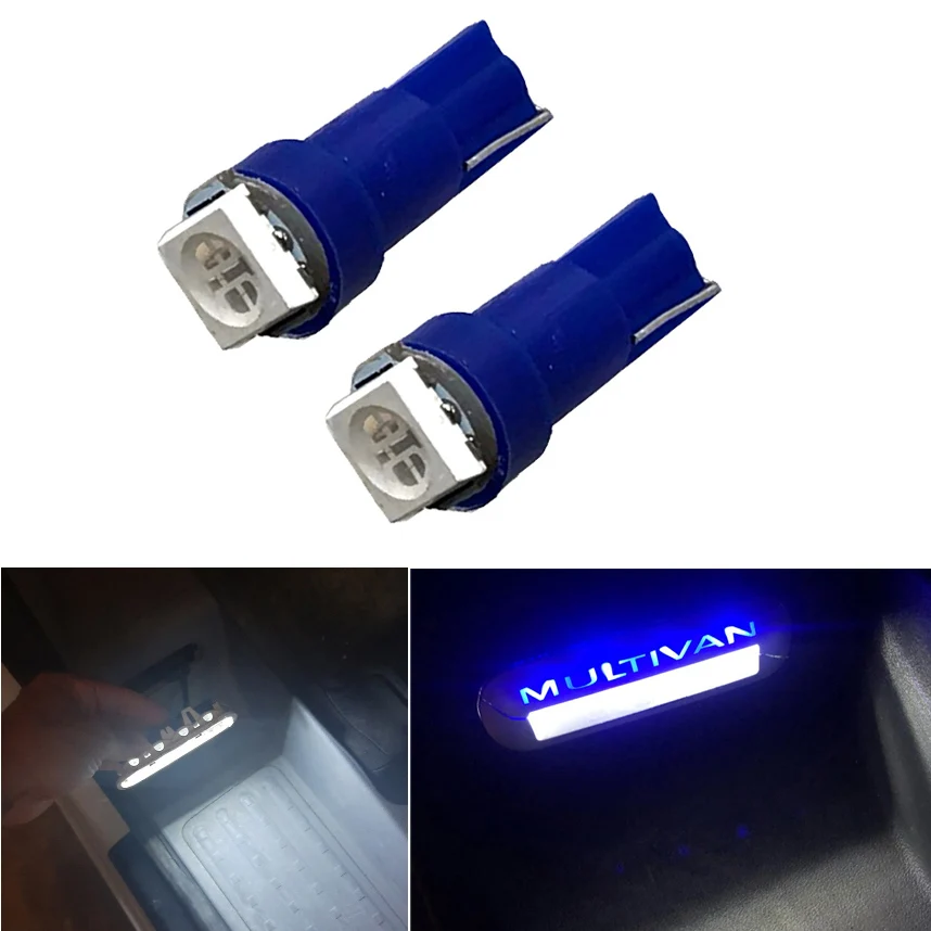 20pcs White Error free LED bulb Entry interior Foot Step light For VW Multivan Caravelle Transporter T5 T5.1 T6 LED lamp ONLY