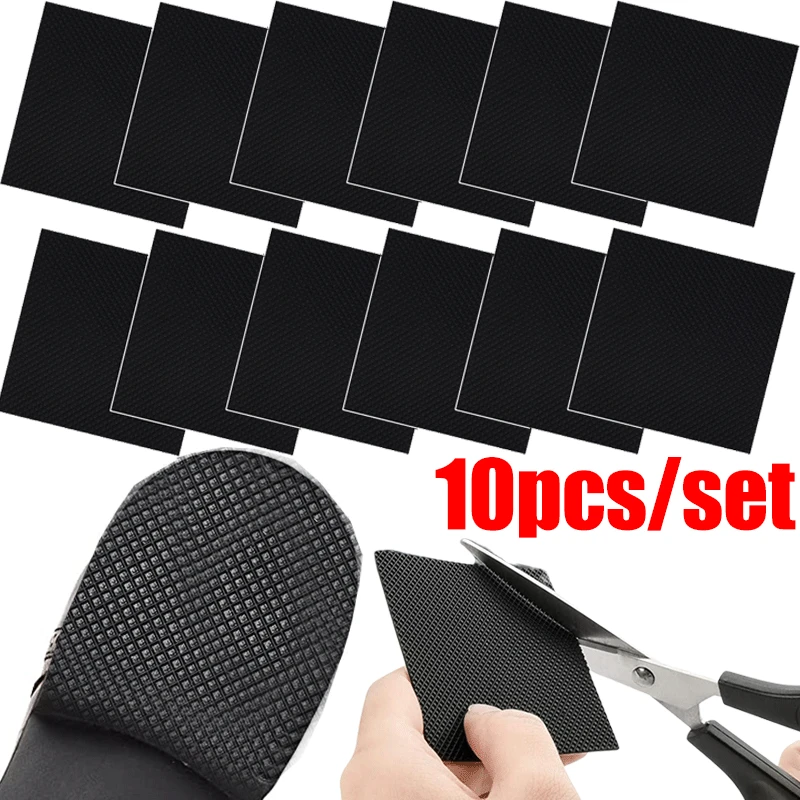 2/10pcs Anti-slip Sole Protector High Heel Sandal Outsole Pad Oxford Frosted Sticker Non-slip Shoe Bottom Patch Pads Stickers