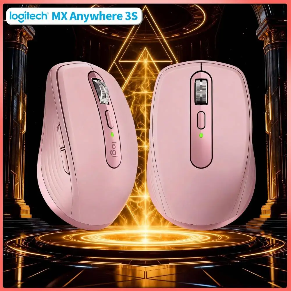 Precision MX Anywhere 3S - 8K DPI, MagSpeed Scroll, Ergonomic Design, Suitable for Floral Arrangement Design Studio Work