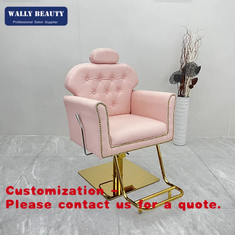

Customize.Hairdressing Salon Chair up and Down Modern Beauty Barber Chairs Salon Furniture