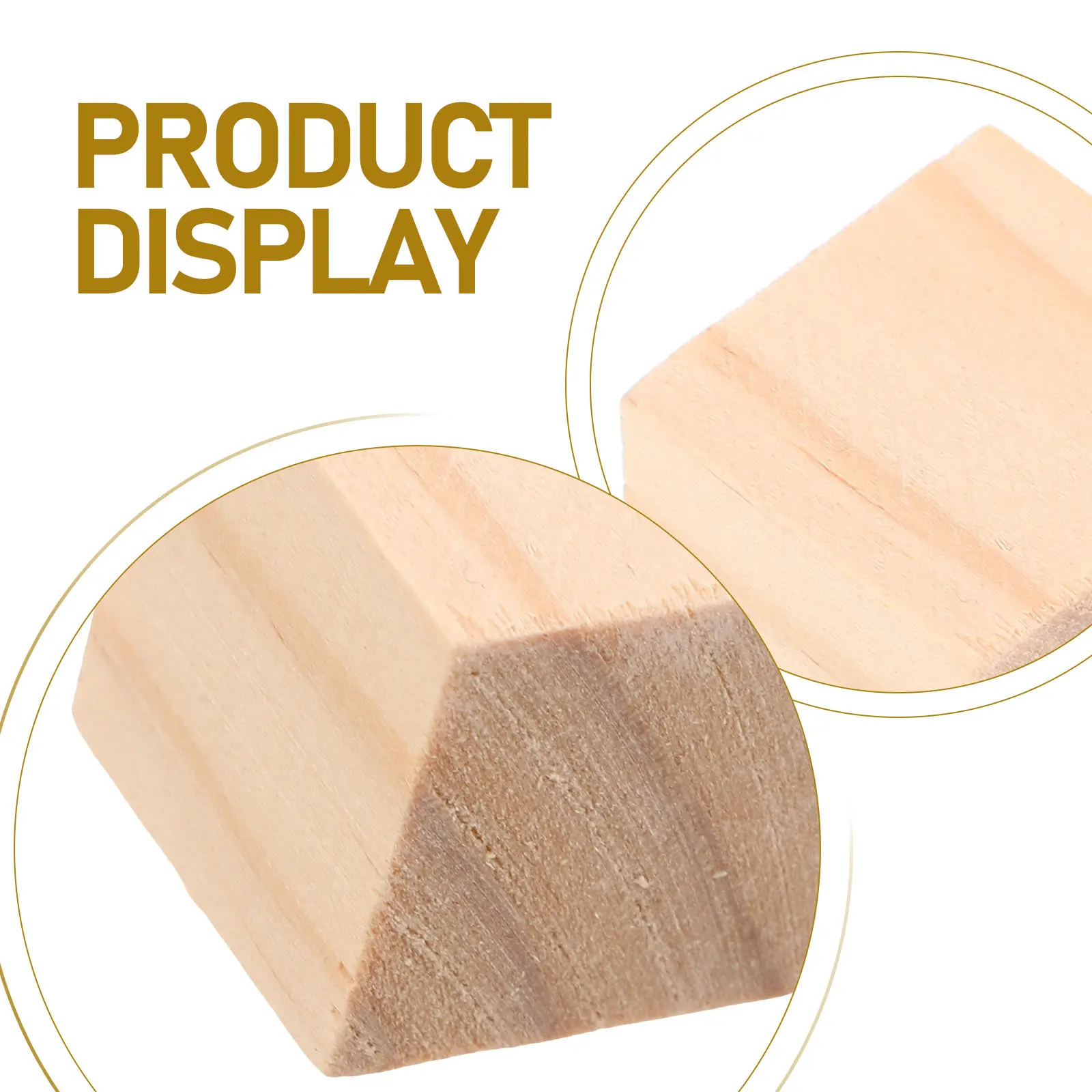 100 Pezzi Blocchi di Legno Naturale Non Trattati, Cubi Quadrati per Progetti Fai-da-Te, Pittura, Decorazione, Impilamento e Uso Educativo