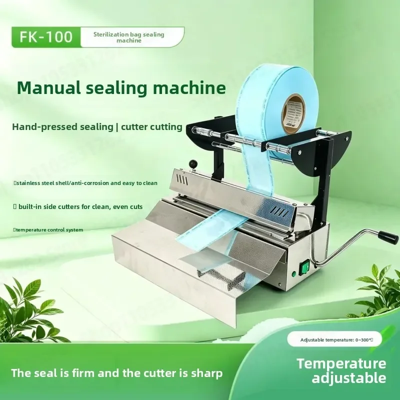 Dental Sterilization Pouch Sealing Machine Autoclave Bag Sealer for Oral Clinic Packaging