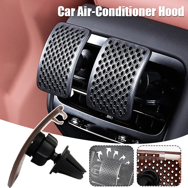 Car Air Conditioner Vent Ventilation Cover Universal Anti Direct Blowing Wind Baffle Outlet Panel Cover Car Accessories