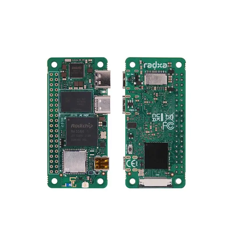 A ZERO 3W quad-core mini placa de desarrollo de alto rendimiento chip RK3566 Cortex ® A55