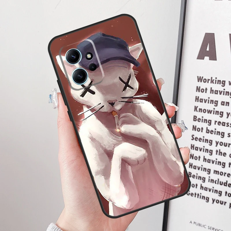 Lovejoy Cat Are You Alright Case For Xiaomi Redmi Note 12 Pro 12S 11 11S 10 10S 9 9S 8 Pro Redmi 12 9C 10C 12C Cover