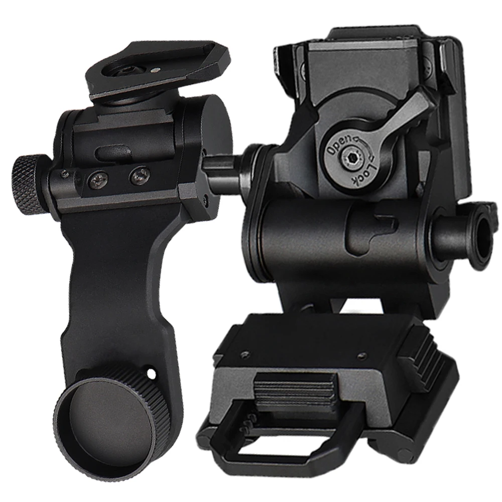 

Hunting airsoft accessory Lightweight Helmet Mount for NVG PVS-14 Secure Locking Enhanced Stability Low-Profile Helmet QD Mounts